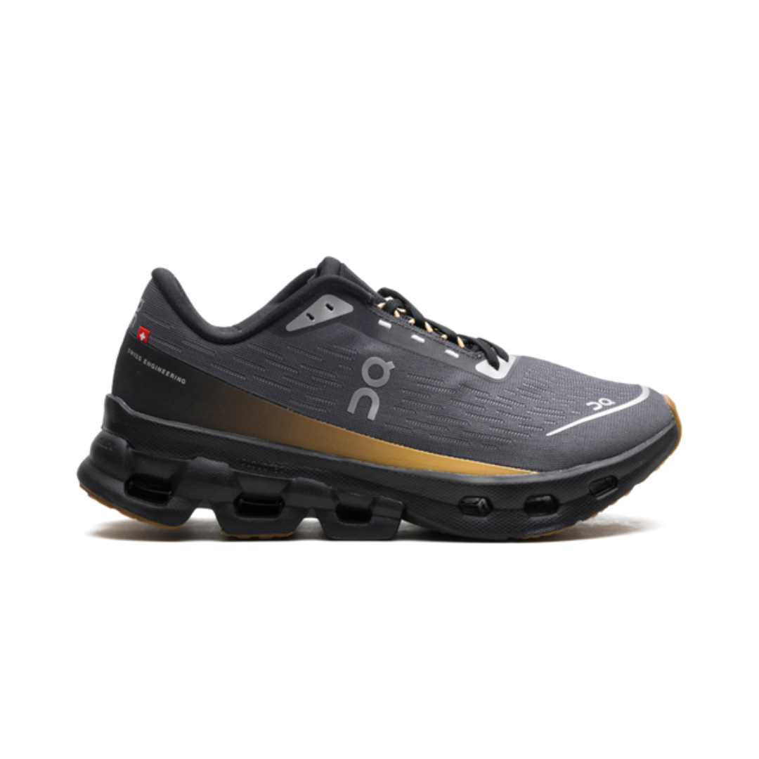 On Running Cloudspark Iron Black