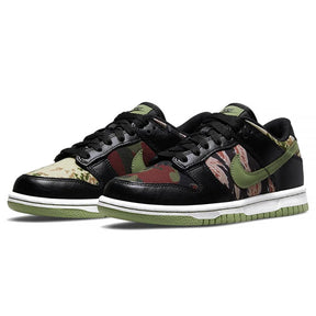 Nike Dunk Low SE Sail Crazy-Camo (Left UK 7.5, Right UK 6.5)