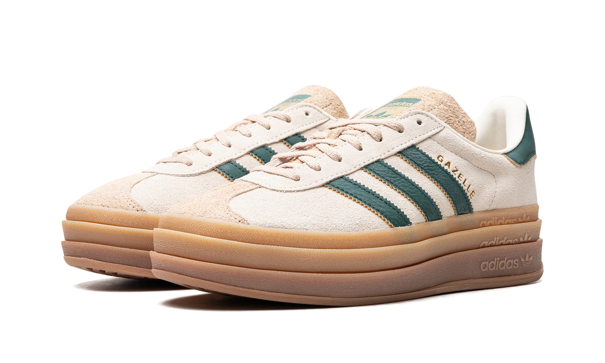 Adidas Gazzelle Bold Wmns "Cream Collegiate Green"
