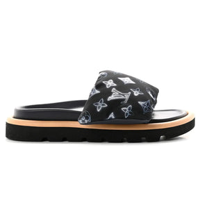 Louis Vuitton Pool Pillow Monogram Navy Slides