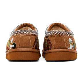 Palace x UGG Tasman Chestnut Slippers