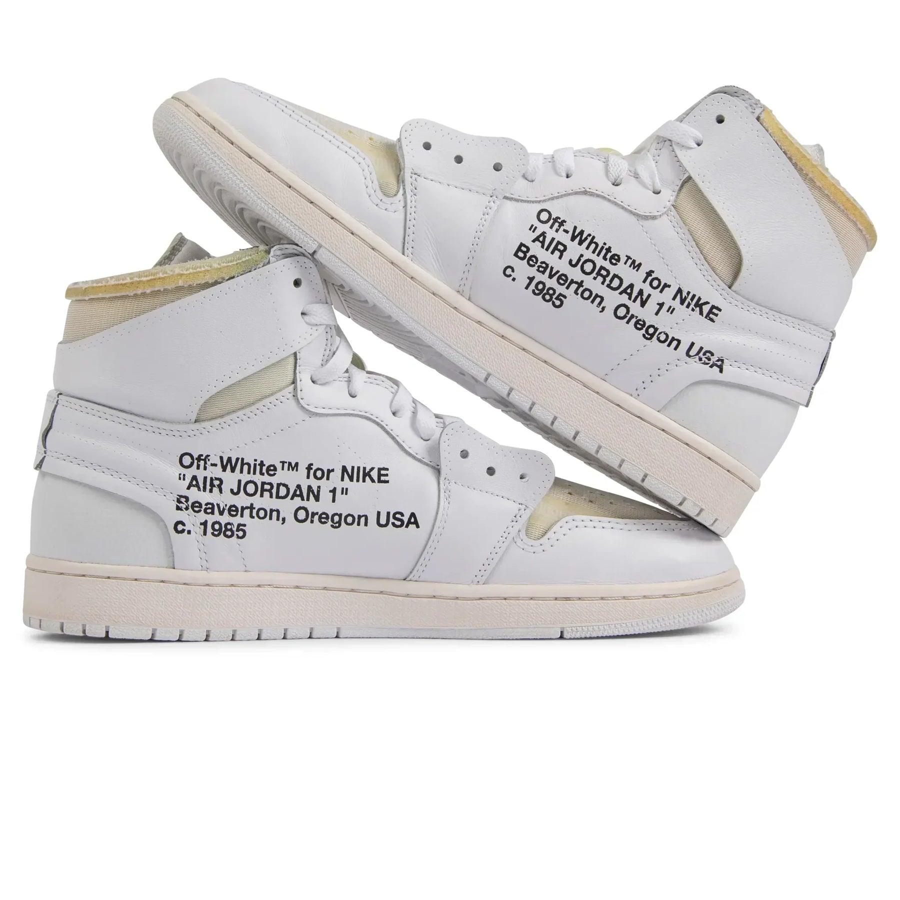 Preloved - Off-White x Air Jordan 1 Retro High OG White