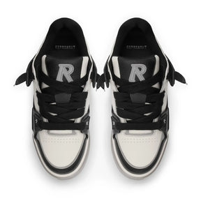 Represent Studio Black Vintage White Sneakers
