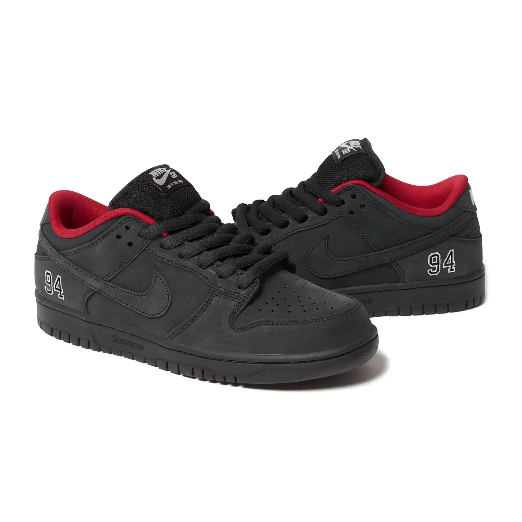 Supreme x Nike SB Dunk Low Black